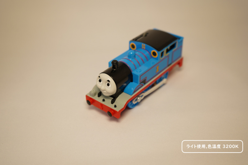 3200Kの色温度で撮影